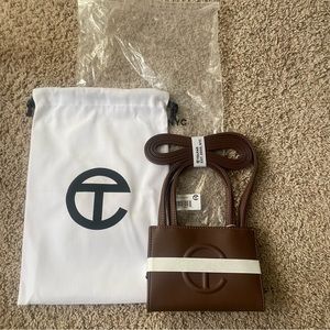 Small Chocolate Telfar bag